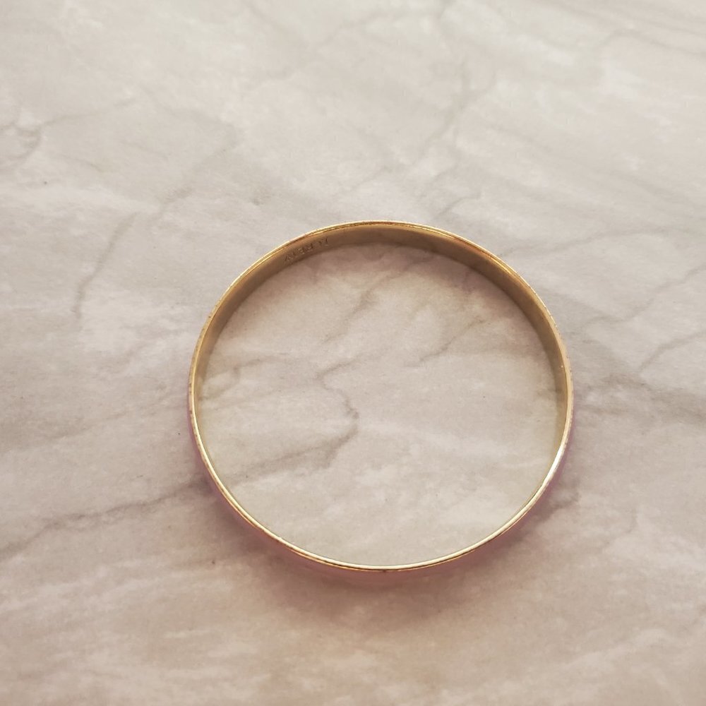 💜 Vintage Y2k 00s 2000's J. Crew Lavender Purple Skinny Bangle 💜 - Picture 7 of 8